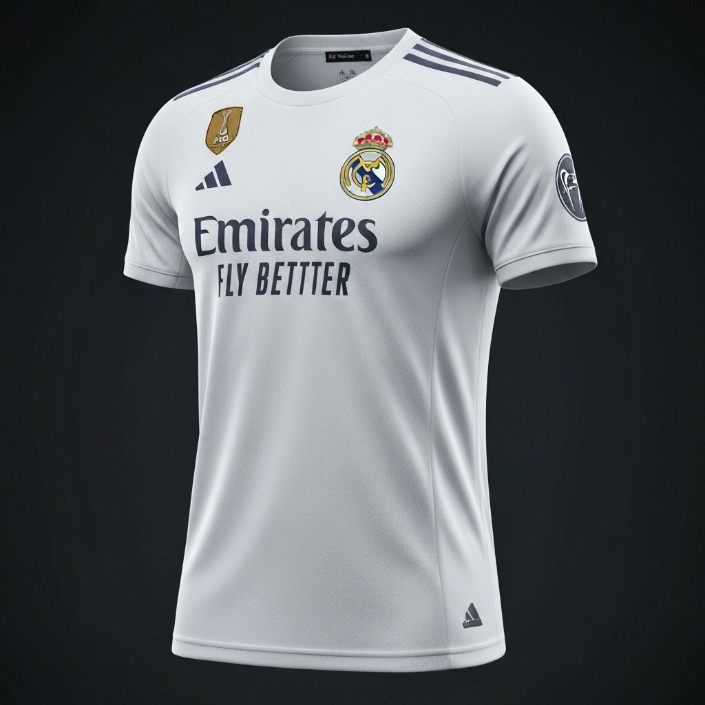 Real Madrid Home Jersey 2024/25